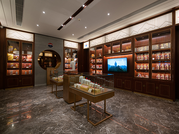 贵州茅台展示柜